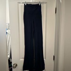 Lululemon Navy Groove Flares